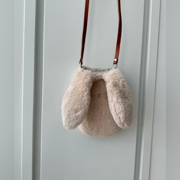 IL Gufo Furry Bunny Shoulder Bag. NEW - Picture 4 of 8